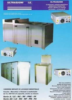 Lavadoras ultrasonidos 10 - 300 litros - modelo A-AC-LC